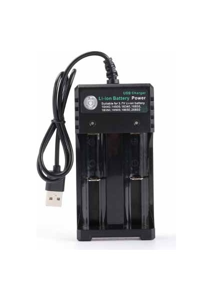 3.7V 18650 Şarj Cihazı Li-Ion Pil USB Bağımsız Şarj Taşınabilir 18350 16340 14500 Pil Şarj Cihazı (Yurt Dışından) fiyatları