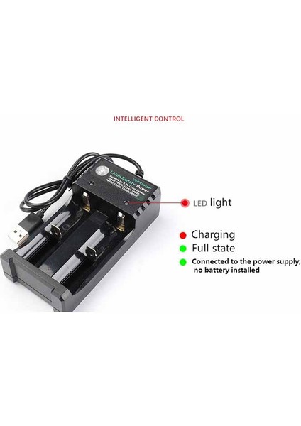 3.7V 18650 Şarj Cihazı Li-Ion Pil USB Bağımsız Şarj Taşınabilir 18350 16340 14500 Pil Şarj Cihazı (Yurt Dışından) modelleri