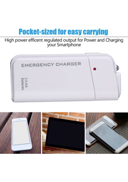 Evrensel USB Acil Durum Taşınabilir 2 Aa Güç Şarj Cihazı (Yurt Dışından) indirimleri