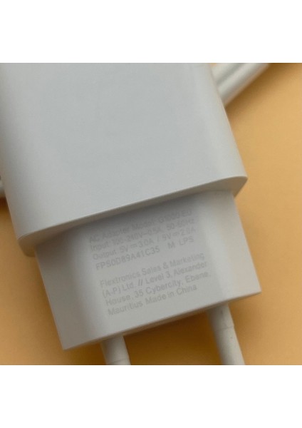 Orijinal 18W Hızlı Şarj USB Duvar Şarj Cihazı Seyahat Adaptörü G1000-EU C'den C'ye Google Telefon Için (Yurt Dışından)