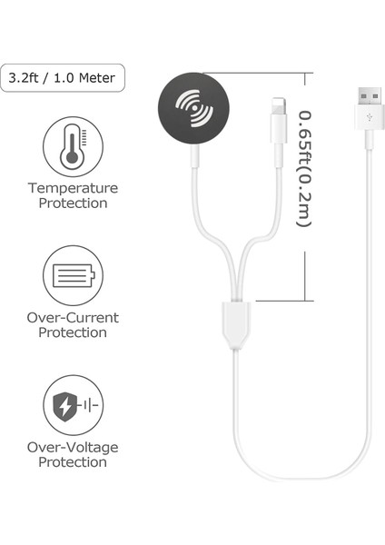 Taşınabilir Kablosuz Şarj Cihazı Iwatch Ultra 8/7 6 Se 5 Manyetik Şarj Standı Istasyonu USB Şarj Aleti Kablosu Apple Watch Serie 4 3 (Yurt Dışından) fırsatları