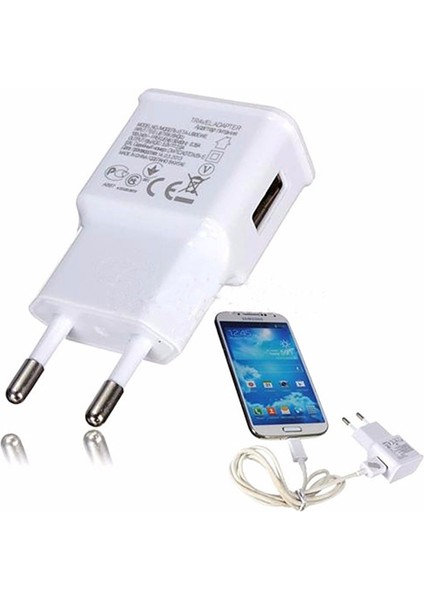 5V 2A USB Ab Tak Duvar Şarj Cihazı Hızlı Şarj Seyahat Ayarlayıcı Güç Adaptörü Avrupa Standardı ile Evrensel Cep Telefonu Şarj Cihazı (Yurt Dışından)