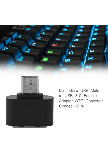 Mini Mikro USB Erkek - USB 2.0 Dişi Adaptör Otg Dönüştürücü Bağlantı Kablosu (Yurt Dışından) fırsatları