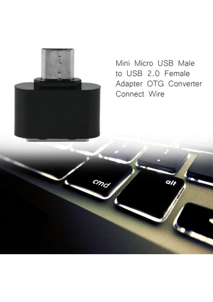 Mini Mikro USB Erkek - USB 2.0 Dişi Adaptör Otg Dönüştürücü Bağlantı Kablosu (Yurt Dışından) indirimleri