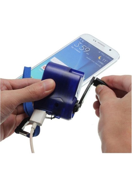 Mini Açık Acil Taşınabilir Manuel El Güç USB Şarj Şarj Cihazı El Krank Cep Telefonları Kamp Sırt Çantası Gadget (Yurt Dışından) indirimleri
