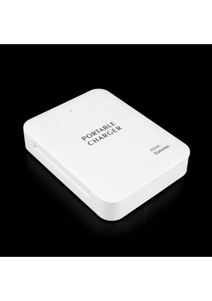 Taşınabilir USB 4AA Acil Durum Şarj Cihazı Kılıfı (Yurt Dışından)