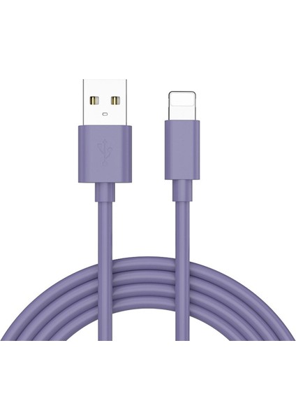 Sıvı Silikon Kablo Şarj Cihazı IPhone 11 Pro Max x Xr Xs 8 7 6 6s 5 5s IPad Kablosu Şarj Şarj Aleti Kablosu Için IPhone Kablosu (Yurt Dışından)