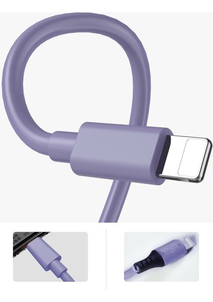 Sıvı Silikon Kablo Şarj Cihazı IPhone 11 Pro Max x Xr Xs 8 7 6 6s 5 5s IPad Kablosu Şarj Şarj Aleti Kablosu Için IPhone Kablosu (Yurt Dışından) fiyatları