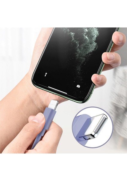 Sıvı Silikon Kablo Şarj Cihazı IPhone 11 Pro Max x Xr Xs 8 7 6 6s 5 5s IPad Kablosu Şarj Şarj Aleti Kablosu Için IPhone Kablosu (Yurt Dışından) indirimleri