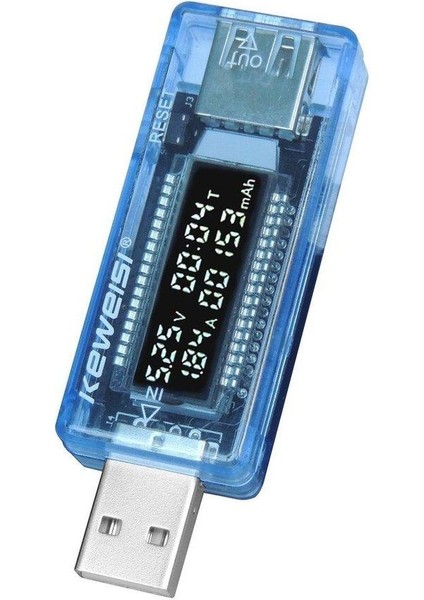 Bir USB Volt Akım Gerilim Doktor Şarj Cihazı Kapasitesi Güç Bankası Test Cihazı Ölçer (Yurt Dışından) fiyatları