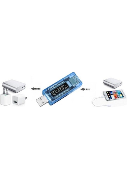 Bir USB Volt Akım Gerilim Doktor Şarj Cihazı Kapasitesi Güç Bankası Test Cihazı Ölçer (Yurt Dışından) fırsatları