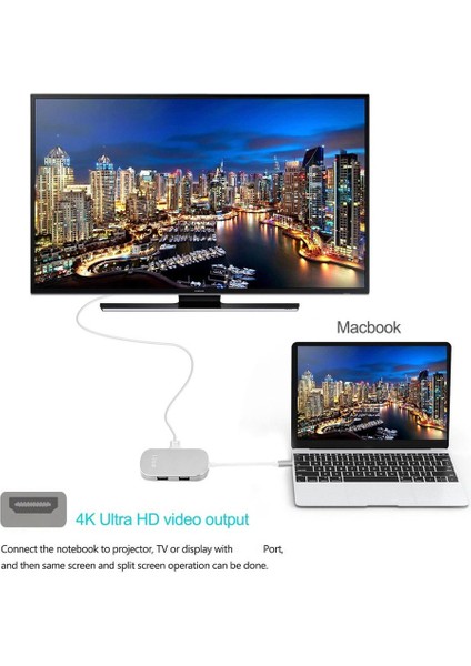 Leshp Mhub1 Ace Taşınabilir Type-C Dizüstü Çok Fonksiyonlu USB Dönüştürücü (Yurt Dışından) fırsatları