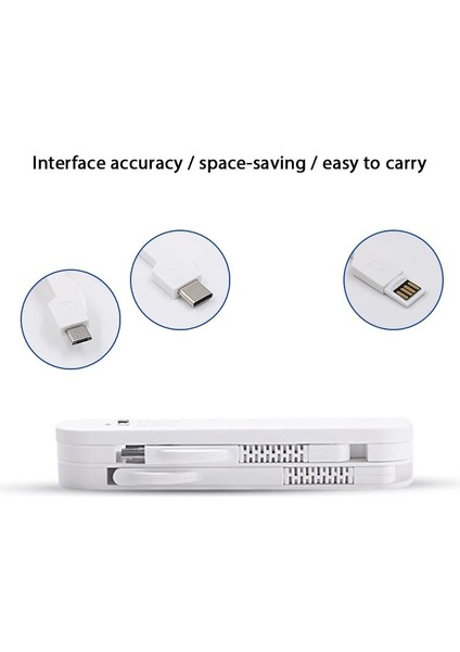 3 In 1 Tip C Şarj Adaptörü Çok Fonksiyonlu Xiaomi Samsung Için Usb-C Android Telefon Tablet Şarj Veri Iletimi (Yurt Dışından) fiyatları