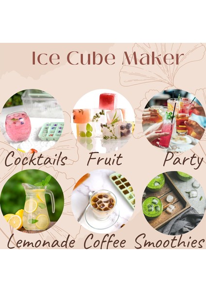 Dondurucu Için Mutfak Buz Tepsisi, Buz Küpü Kutusu, Buz Küpü Kalıbı, Küçük Buz, Kutulu ve Kapaklı Buz Küpü Tepsisi, Minik Daireler Veya Yurt Buz Küpü Kalıbı, Bpa Içermez, Abd'de Ür (Yurt Dışından) modelleri