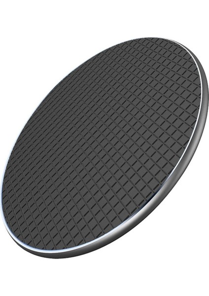 10W Kablosuz Şarj Cihazı Yuvarlak Masaüstü Hızlı Şarj Adaptörü Iphone 8p Xr Xiaomi 9 Samsung Huawei Için Uyumlu (Yurt Dışından)