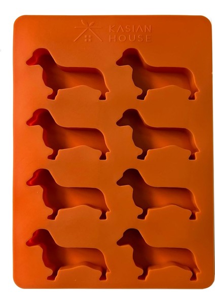 Ekstra Büyük Dachshund Silikon Buzluk Tepsisi ve Ikram Kalıbı, 8 Wiener Köpek Şekilli Kalıp, Bpa Içermez ve Isıya Dayanıklı, Sosis Köpek Çikolata Kalıbı (Yurt Dışından) fiyatları