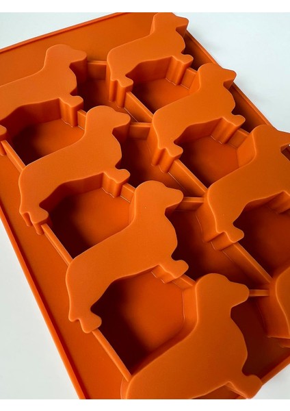 Ekstra Büyük Dachshund Silikon Buzluk Tepsisi ve Ikram Kalıbı, 8 Wiener Köpek Şekilli Kalıp, Bpa Içermez ve Isıya Dayanıklı, Sosis Köpek Çikolata Kalıbı (Yurt Dışından) modelleri