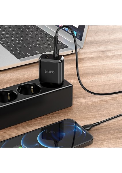 Hoco Euplug 2.4A Çift USB Hızlı Şarj Cihazı USB Kablosu Taşınabilir Telefon Şarj Cihazı Duvar Adaptörü iphone 11 Pro Xs Max Samsung S20 Xiaomi (Yurt Dışından) fırsatları