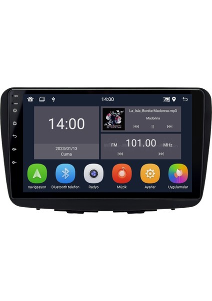 Suzuki Baleno (2016-2018) Android 14 Multimedya Carplay 10 Inch 4 GB Ram / 64 GB Hafıza CRV-4515XDA