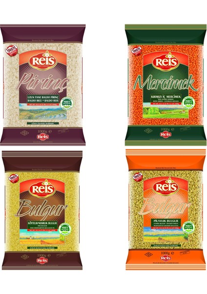 1 kg Gönen Baldo Pirinç Pilavlık Bulgur Kırmızı Mercimek Köftelik Kısırlık Bulgur Gıda Bakliyat