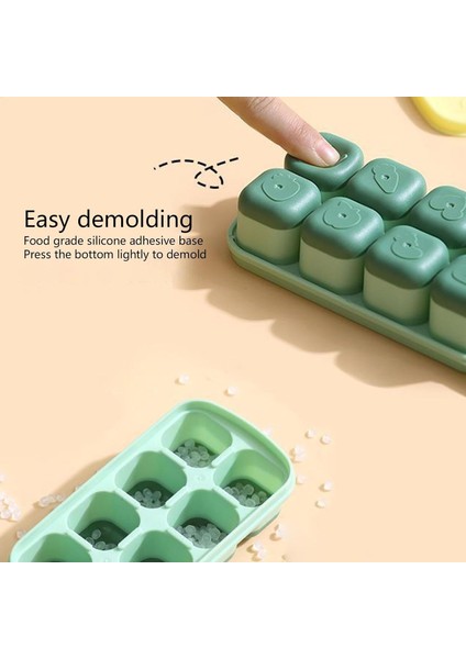 Stanleys Için Buz Küpü Tepsisi, Kapaklı Silikon Buz Küpü Makinesi, 8 Gözlü Kare Buz Küpü Makinesi Kalıbı, Buzlu Kahve Viski Içecek Kokteyl Buz Küpü Tepsisi (Yurt Dışından) modelleri