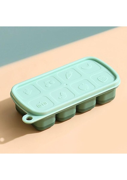 Stanleys Için Buz Küpü Tepsisi, Kapaklı Silikon Buz Küpü Makinesi, 8 Gözlü Kare Buz Küpü Makinesi Kalıbı, Buzlu Kahve Viski Içecek Kokteyl Buz Küpü Tepsisi (Yurt Dışından) fırsatları