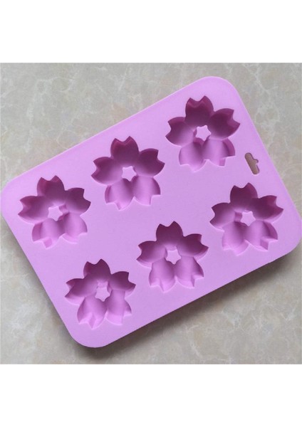 2 Paket Çiçek Şekilli Silikon Kalıp 6 Kavite Sakura Fırın Tepsisi Kurabiye Kalıbı Fırın Tepsisi Tatlılar Mousse Çikolatalı Buz Sabunu Jöle Tatlı Şeker Pasta Dıy Zanaat Için Pan Yap (Yurt Dışından) modelleri