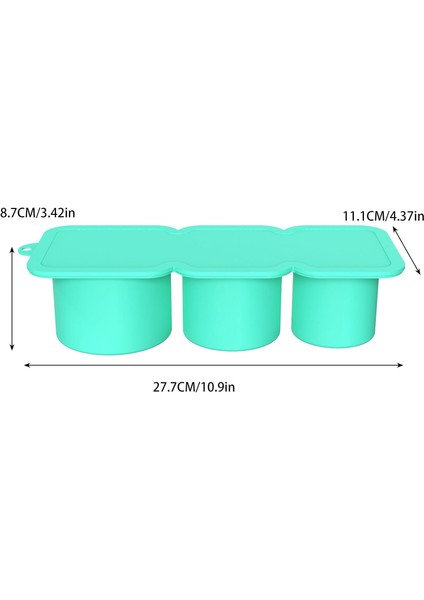Bardak Için Buz Küpü Tepsisi, 3 Adet Silikon Içi Boş Silindir Dondurucu Için Kapaklı ve Kutulu Buz Kalıbı, Buzlu Içecek, Meyve Suyu, Viski, Kokteyl, 20OZ, 30OZ, 40OZ, Sarı (Yurt Dışından) fiyatları