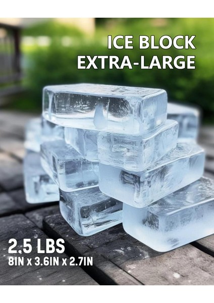 Buz Banyosu Için Ekstra Büyük Buz Bloğu Kalıbı, Buz Banyosu Için 2 Adet Büyük Buz Küpü Kalıpları, Soğuk Dalma Veya Soğutucular Için Silikon Buz Bloğu Kalıbı (Yurt Dışından) modelleri