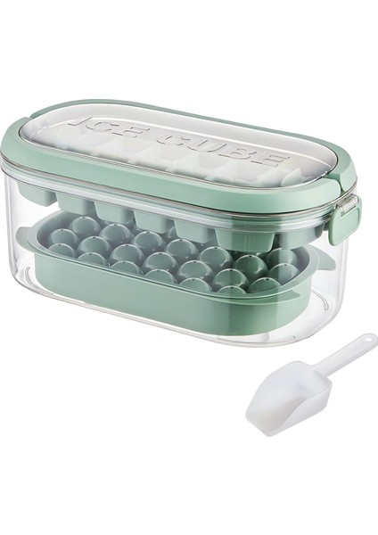 Kapaklı Ice Cube Tepsi,ıce Cube Kalıpları,istifleme Tasarımı Ice Cube Tepsisi, Gıda Malzemesi Topu Buz Küpü Kalıpları, Hızlı Buz Giderme Kokteyl, Viski, Çay ve Kahve Soğutmak Için (Yurt Dışından)