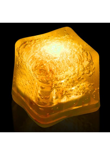 12'li Paket Sarı LED Buz Küpü, Değişen Işıklar | Yılbaşı Gecesi Parti Malzemeleri Için Doğum Günleri Noel Partileri Düğünler Ev Barware Içecek Yapımı Yeni Yıl (Yurt Dışından) modelleri