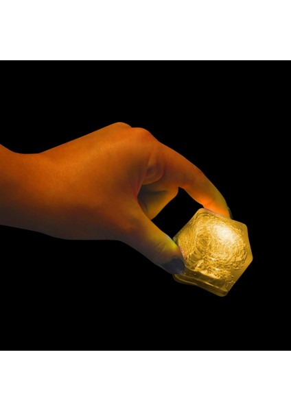 12'li Paket Sarı LED Buz Küpü, Değişen Işıklar | Yılbaşı Gecesi Parti Malzemeleri Için Doğum Günleri Noel Partileri Düğünler Ev Barware Içecek Yapımı Yeni Yıl (Yurt Dışından) fırsatları