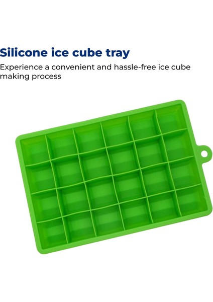 Silikon Buz Küpü Tepsisi - Dondurucu, Kokteyller için Büyük Buz Yapıcı Kalıbı - İstiflenebilir, BPA İçermez ve Kokusuz - Paslanmaz Çelik Maşalı Silikon Kare Buzluk Tepsisi (Yurt Dışından) fiyatları