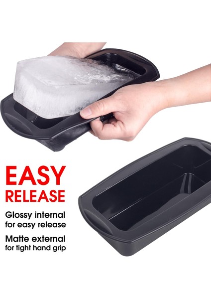 Buz Bloğu Kalıbı Buz Banyosu Için Ekstra Büyük Soğuk Dalma Küvet Soğutucu Soğutucu, Her Biri 2 Lbs, 4 Paket, Büyük Buz Tuğlası Için Yerleşen Silikon Kalıp Buz Tepsisi Dev Blok Buz, (Yurt Dışından) fırsatları