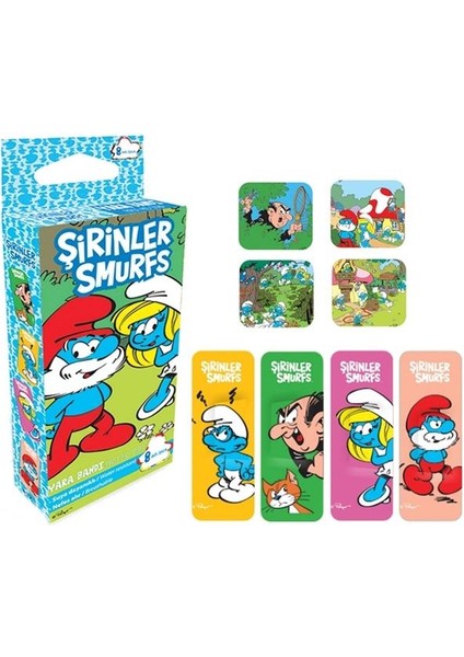 Yara Bandı Smurfs (Şirinler)