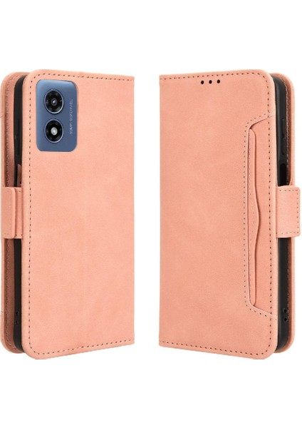 Motorola Moto G Oynamak Için Kılıf 4g 2024 Manyetik Kapatma Ayarlanabilir Kart (Yurt Dışından)