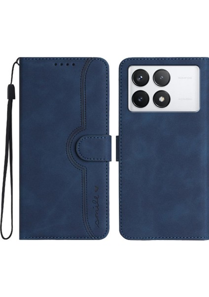 Xiaomi Redmi K70 Durumda Dahili Mıknatıs Kapak Premium Pu ile Uyumlu (Yurt Dışından)