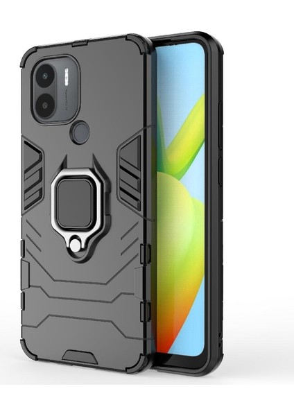 Xiaomi Redmi A1 Artı Kickstand Darbeye Kapak 360 &deg; Dönen Halka (Yurt Dışından)