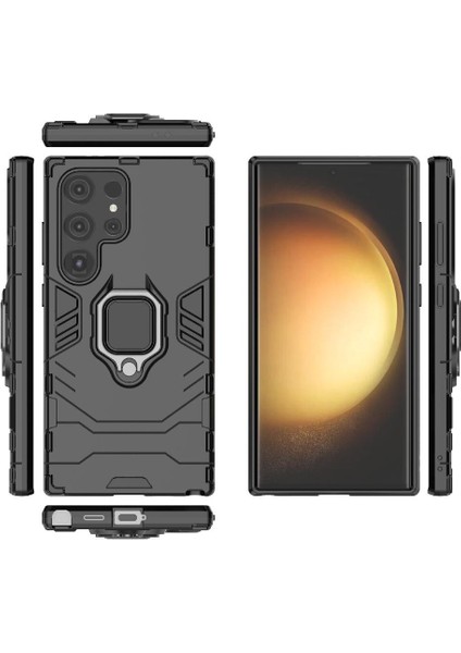 Samsung Galaxy S24 Ultra 5g Darbeye Kapak 360 &deg; Dönen Halka (Yurt Dışından) modelleri