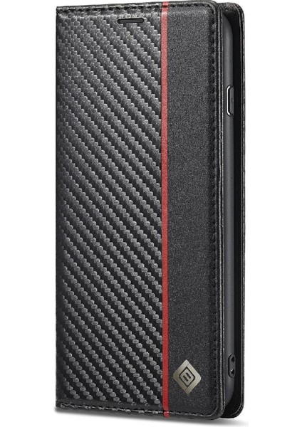 IPhone 8 Için Kılıf Artı/7 Artı Manyetik Karbon Fiber Kart Ekleme Tam (Yurt Dışından)