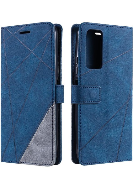 Oppo A16 Manyetik Darbeye Pu Deri Cüzdan Flip Folio Kart Için Kılıf (Yurt Dışından)
