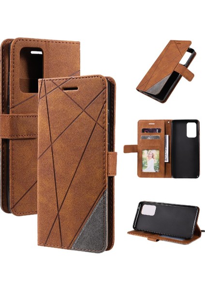 Samsung Galaxy A52/A52S Manyetik Cüzdan Flip Folio Darbeye Pu (Yurt Dışından)