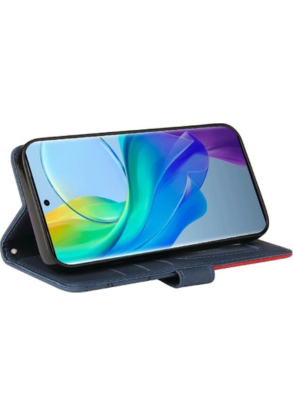 Vıvo V29 Lite Için Kılıf Pu Deri Flip Folio Kılıf Kickstand Koruyucu (Yurt Dışından)