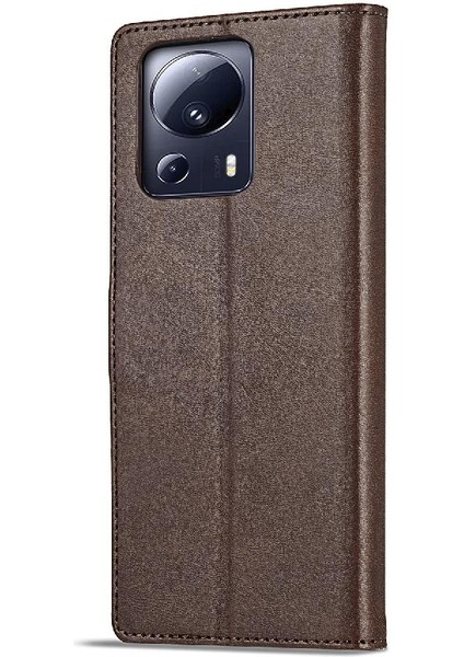 Xiaomi 13 Lite 5g Buzağı Doku ile Yatay Çevir Deri Kılıf (Yurt Dışından) modelleri