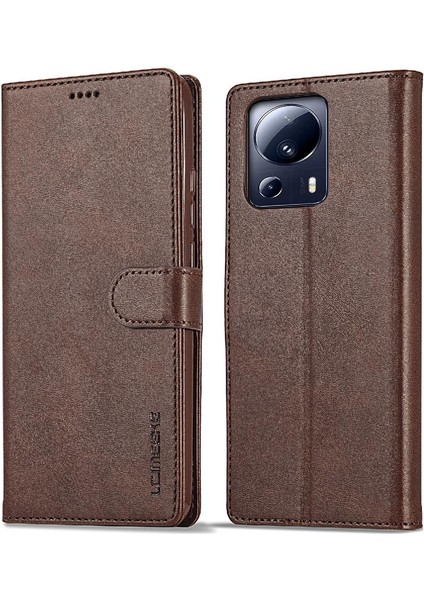 Xiaomi 13 Lite 5g Buzağı Doku ile Yatay Çevir Deri Kılıf (Yurt Dışından) indirimleri