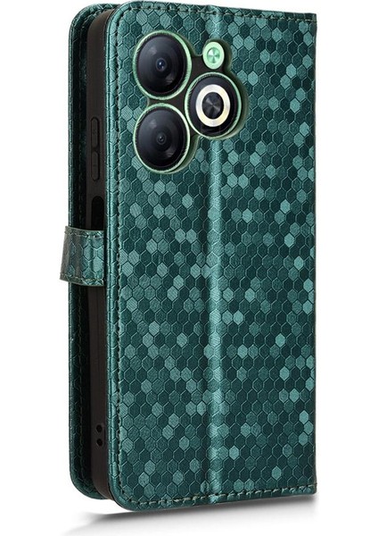 Infinix Akıllı 8 Manyetik Toka Deri Cüzdan Kapağı Için Kılıf Geometrik (Yurt Dışından)