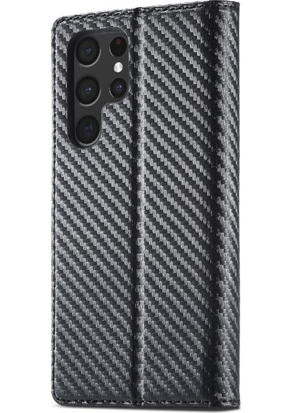 Kart Tutucu Kickstand Kart Tam ile Samsung Galaxy S22 Ultra Için Kılıf (Yurt Dışından)