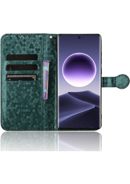 Oppo Bulmak Için Kılıf X7 5g Deri Cüzdan Kapak Manyetik Toka Geometrik (Yurt Dışından)