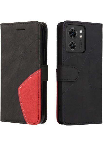 Motorola Kenar 40 5g Kickstand Koruyucu Pu Deri Flip Folio Için Kılıf (Yurt Dışından) fiyatları