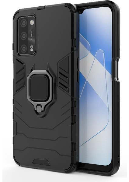 Oppo Oppo 5g Askeri Damla Koruma Darbeye Kapak Kickstand Için Kılıf (Yurt Dışından)
